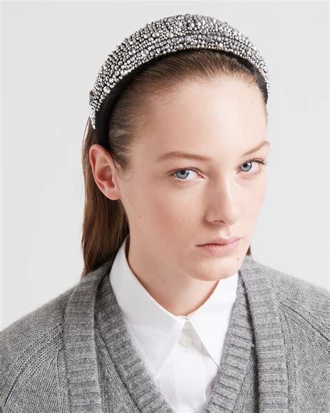 prada headpiece|prada hair bands for women.